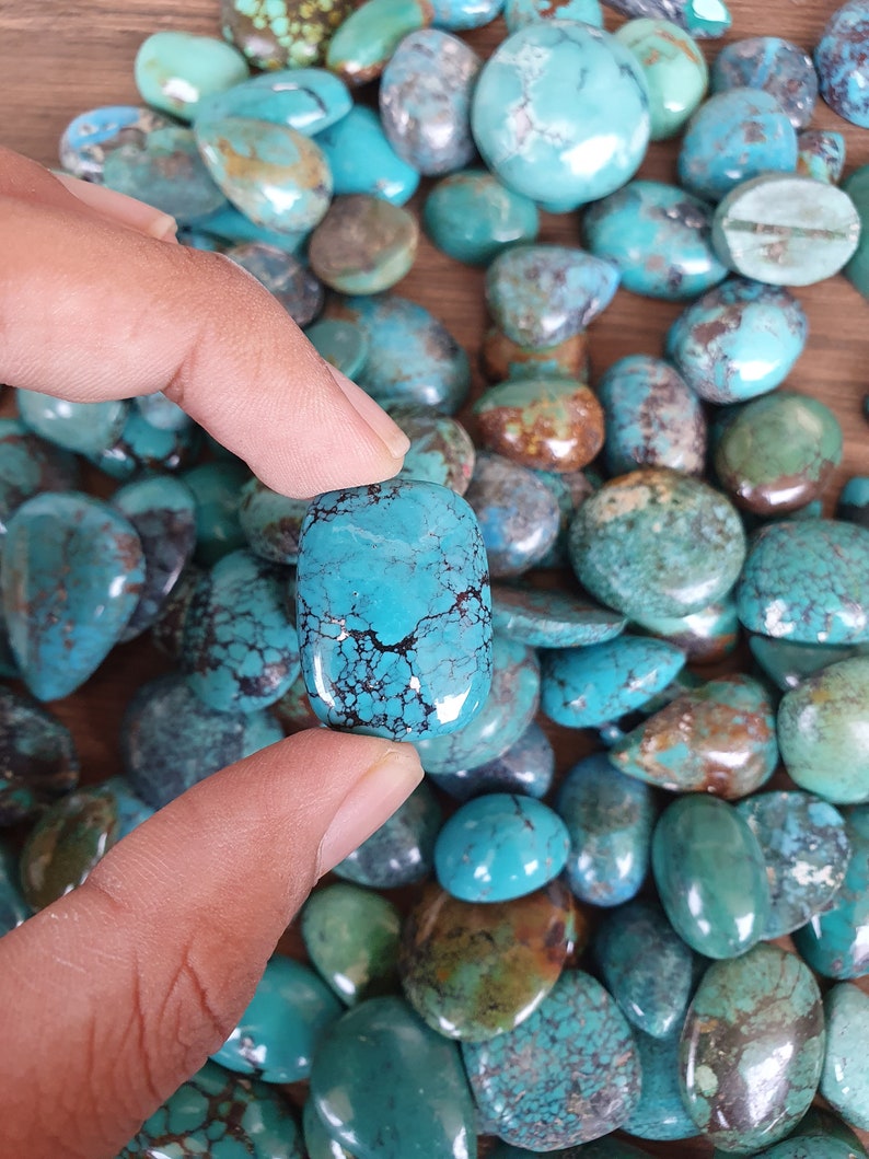 50 Carats Natural Turquoise Gemstone Turquoise Etsy