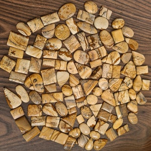 AAA Quality Natural Picture Jasper Cabochon Mix Shape Cabochons Wholesale Lot~ Picture Jasper Cabochon~ Picture Jasper Loose Stone.