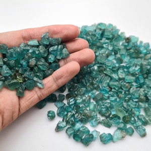 50 Pcs 6-10 MM Apatite Rough~ Raw Apatite~ Apatite Rough Lot~ Natural Apatite Rough Loose~ Apatite Raw~ Apatite Rough Loose.