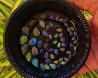 AAA Labradorite Cabochon Pear Shape, Calibrated Loose Stone - Wholesale