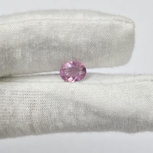 6x8 MM Oval Pink Tourmaline Cut Stone, Natural Pink Tourmaline Gemstone, Eye Clean Beautiful Pink Tourmaline Loose Stone For Jewelry Making.