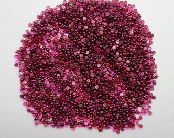 Normal Garnet Cabochon, 2 -3 MM Natural Garnet Gemstone Cabochon, Top Quality Garnet Cabochons, Loose Garnet Stone Cabs For Jewelry Making.