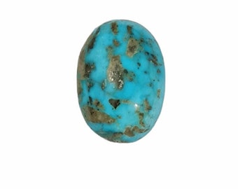 25X20 MM Turquoise Cabochon, Natural Turquoise Cabochon, Oval Shape Blue Turquoise Cabochon, Top Quality Natural Turquoise Loose Stone.