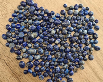 Lapis Lazuli Cabochon, Natural Lapis Cabochon, Mix Shape Lapis Gemstone Cabochon, Lapis Lazuli Stone, Loose Lapis Lazuli Cabochon Gemstone.