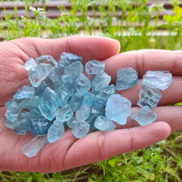 Natural Aquamarine Rough, Raw Aquamarine~ Uncut Aquamarine Rough~ Untreated Natural Raw Aquamarine~ Aquamarine Rough Loose. Top Quality