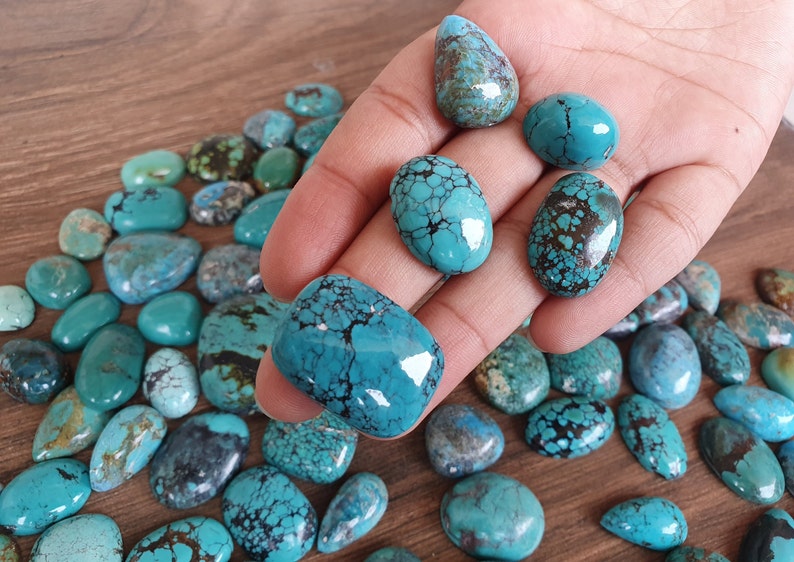 50 Carats Natural Turquoise Gemstone Turquoise Etsy