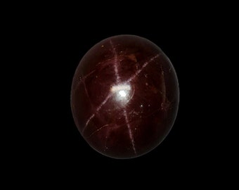 50 Cts 13 to 15 Pcs Ruby Star Cabochon, Natural Star Ruby