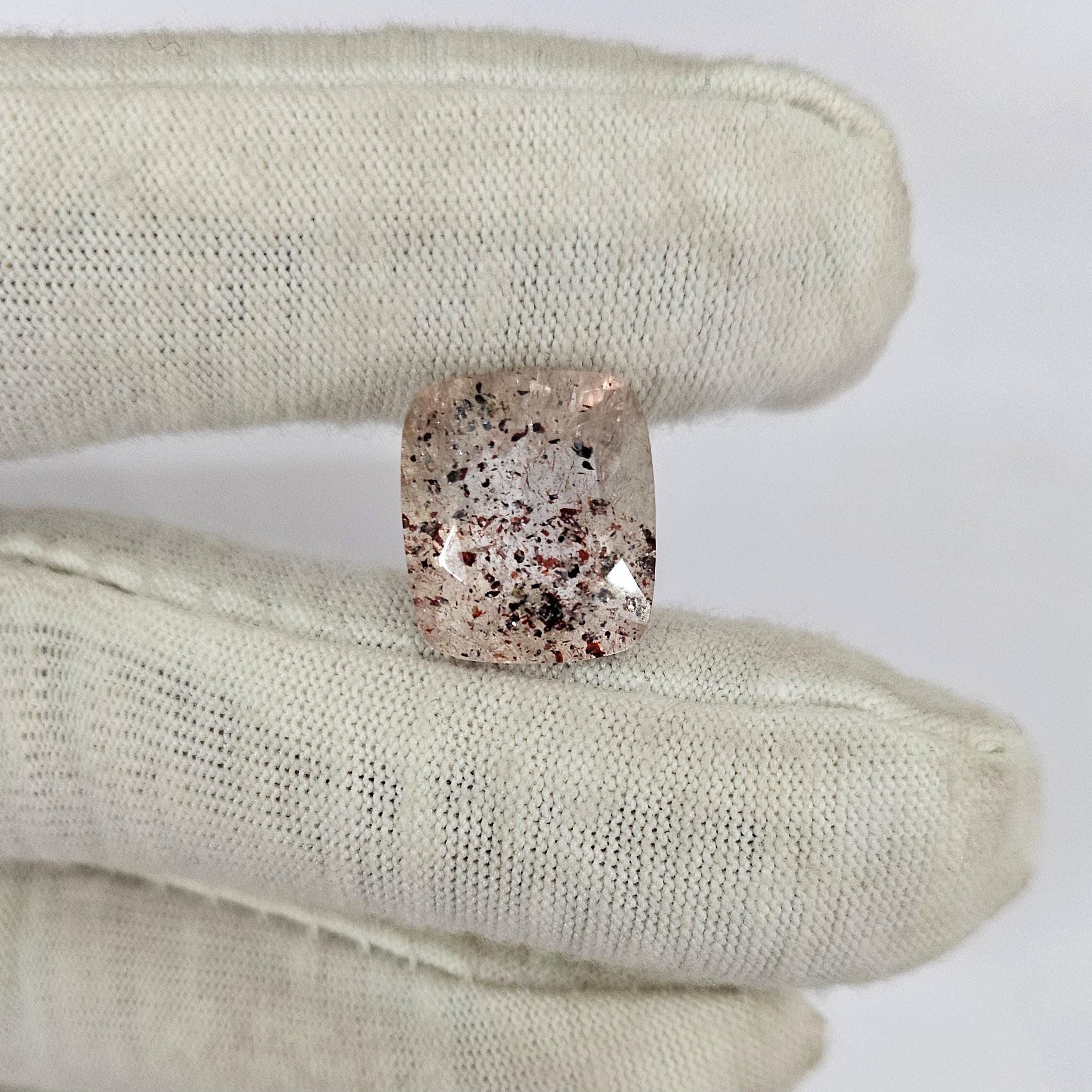 Super Seven Octagon Cut Stone, 13x15 MM, 11.40 Cts Natural Melody
