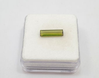 Turmalin im Baguetteschliff Edelstein, Natürliche Multi Farbe, 14.2 x 4 MM