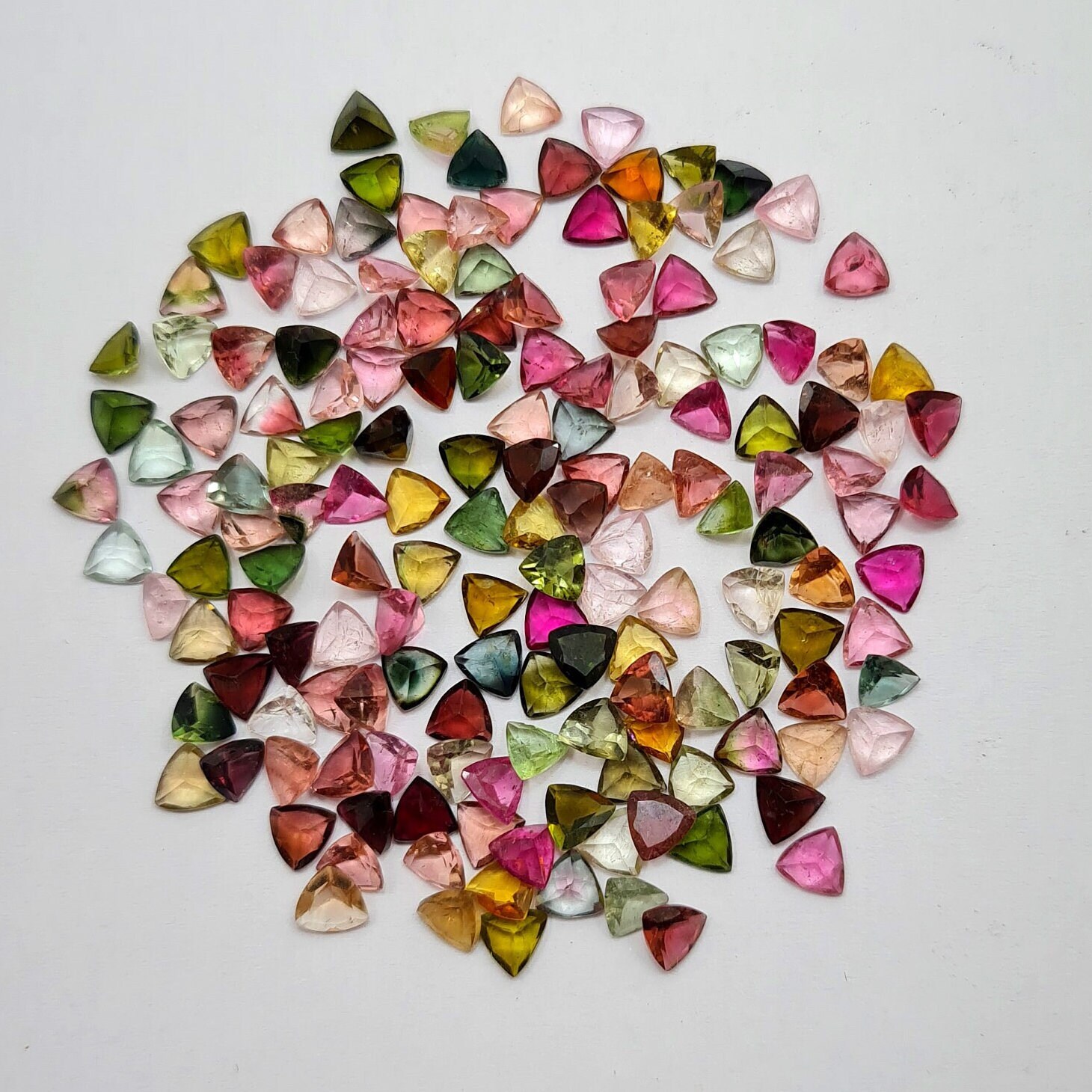 Mixed Loose Gemstones, Multi color Stones~ Faceted Mix Gemstones
