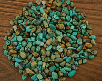 100 Carat Natural Turquoise Gemstone, Turquoise Drilled~ Tibetan Turquoise Nugget ~ Turquoise Loose Stone Lot~ Mix Shape Turquoise