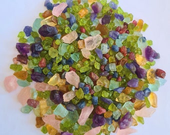 Natural Gemstone Mix Rough, Loose Gemstones (5-20mm)