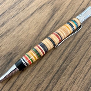 Recycled Skateboard Pen