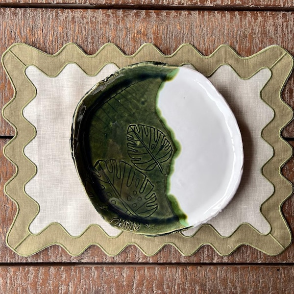 Applique Placemats Etsy