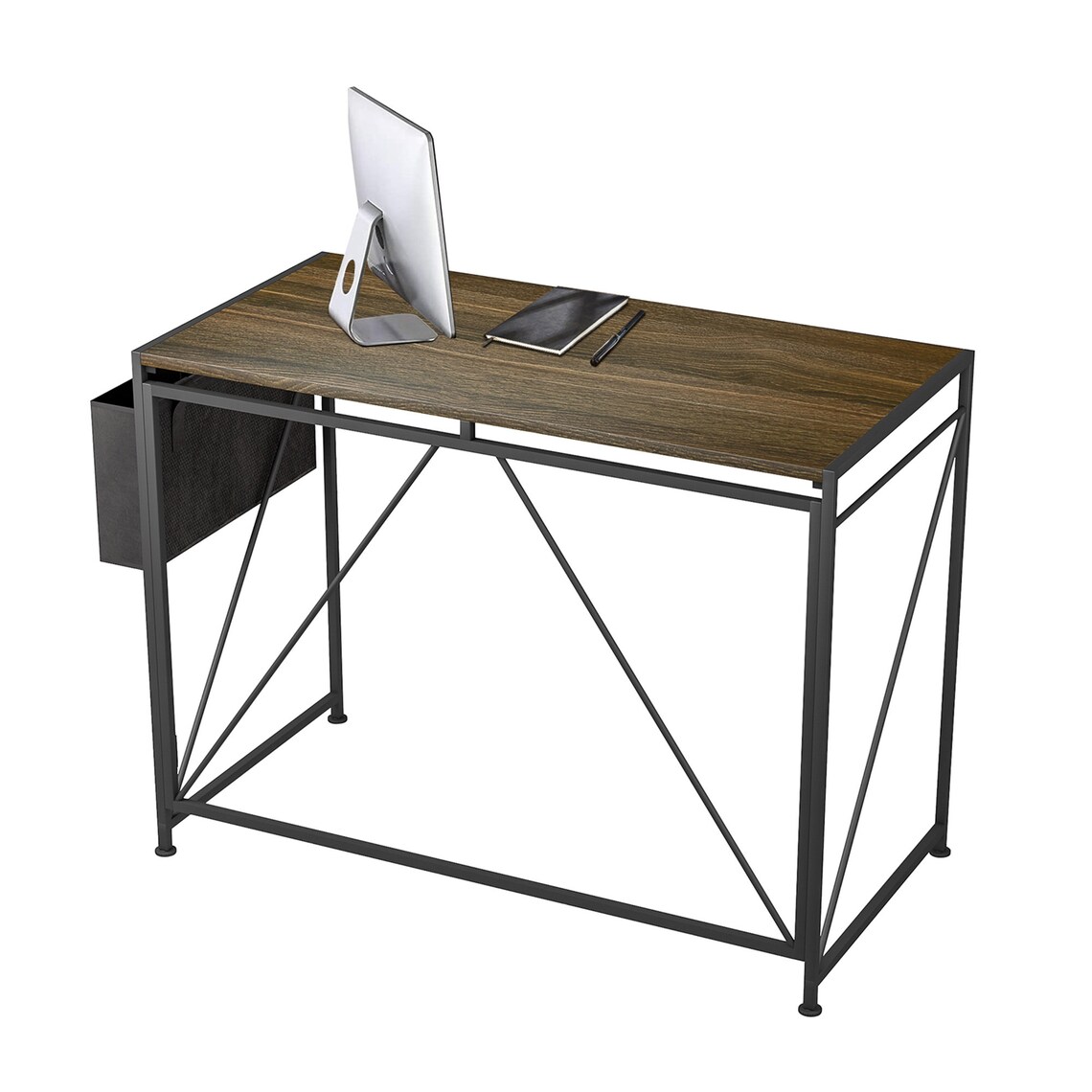 Folding Desk No Assembly Required 40 Writing Computer Etsy