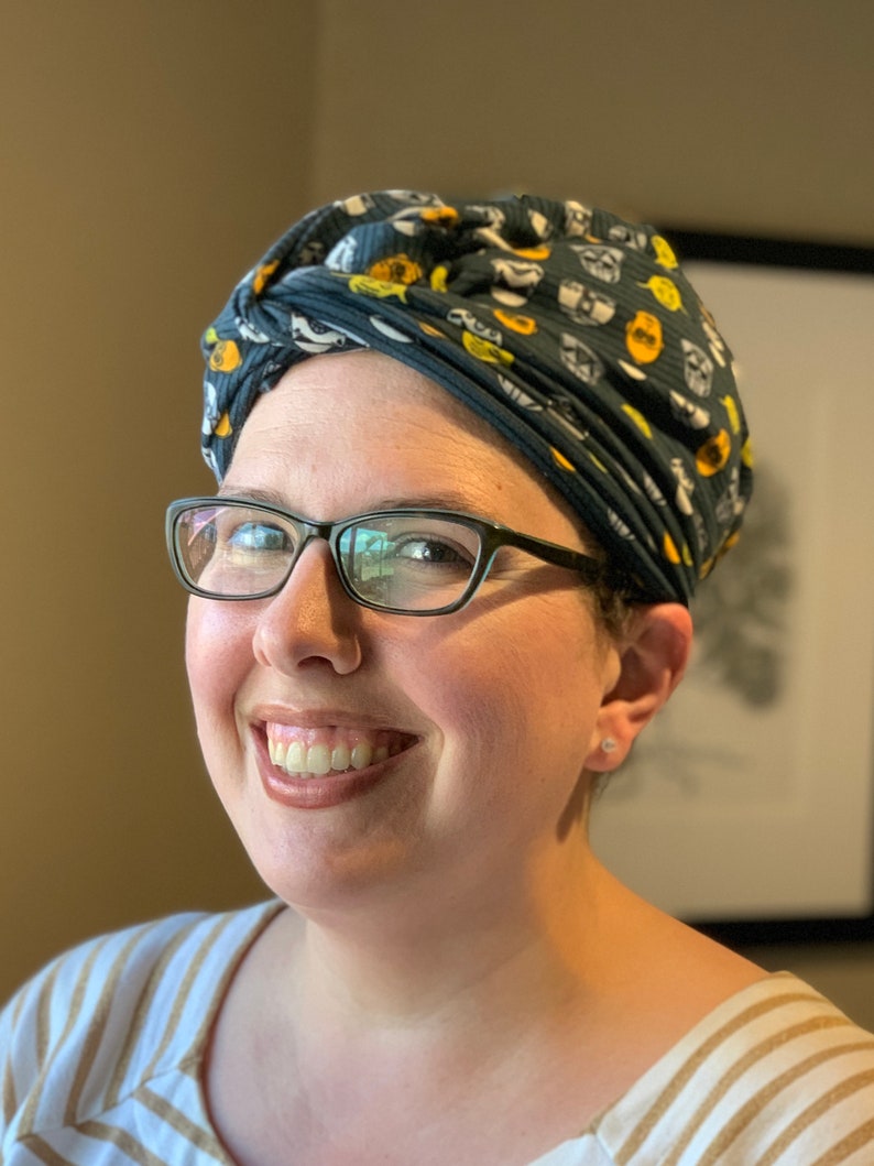 Tshirt Hair Towel Wrap Dancing Stars Print Keep Curls and Etsy