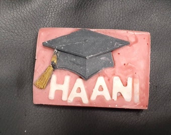 Customized Graduation Soap Bar!