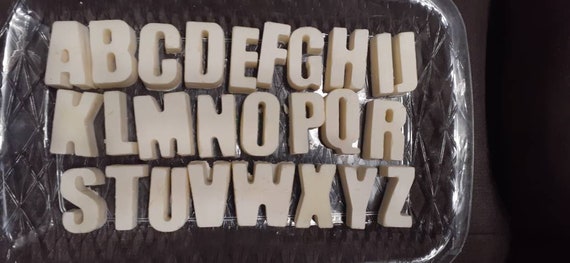 Custom Soap Alphabets and Numbers for Any Occasion
