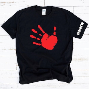 Maglietta unisex "Sorelle rubate" del movimento della mano rossa MMIW