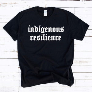 Indigenous Resilience, You Are on Native Land.  Native Pride . Emancipation. High Quality Unisex Size T-shirt