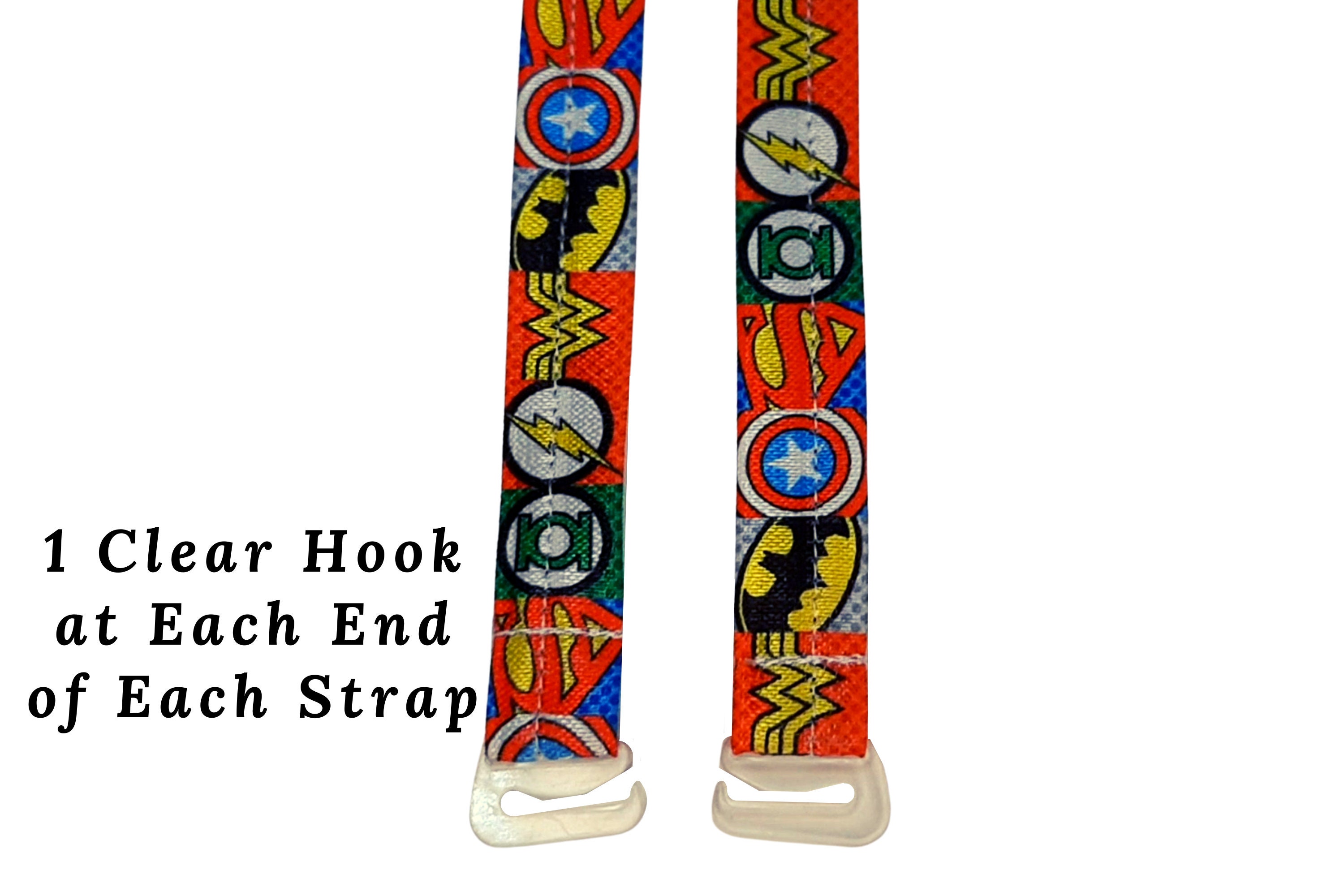 Primary Color Glitter Bra Straps Etsy