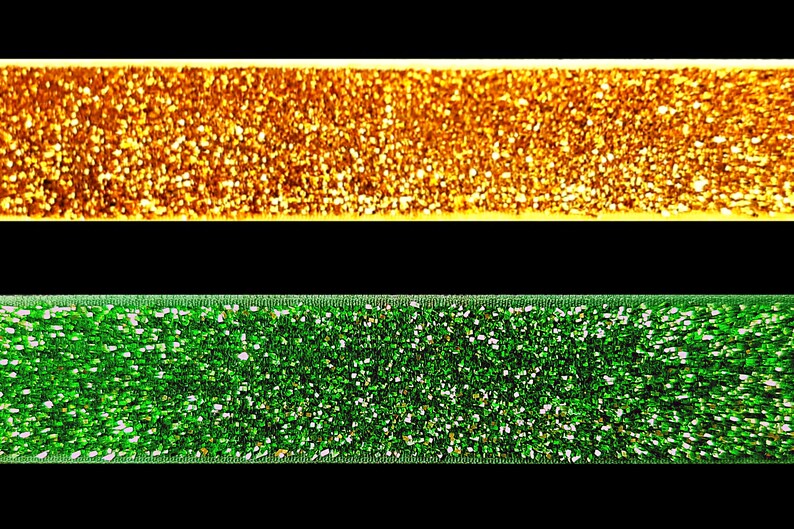 Primary Color Glitter Bra Straps Etsy