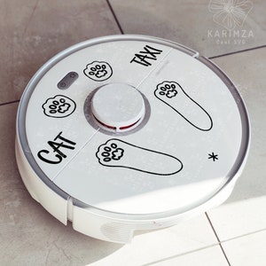 FUNNY svg for robot vacuum cleaner, CAT TAXI svg, Cricut Svg Digital Sticker