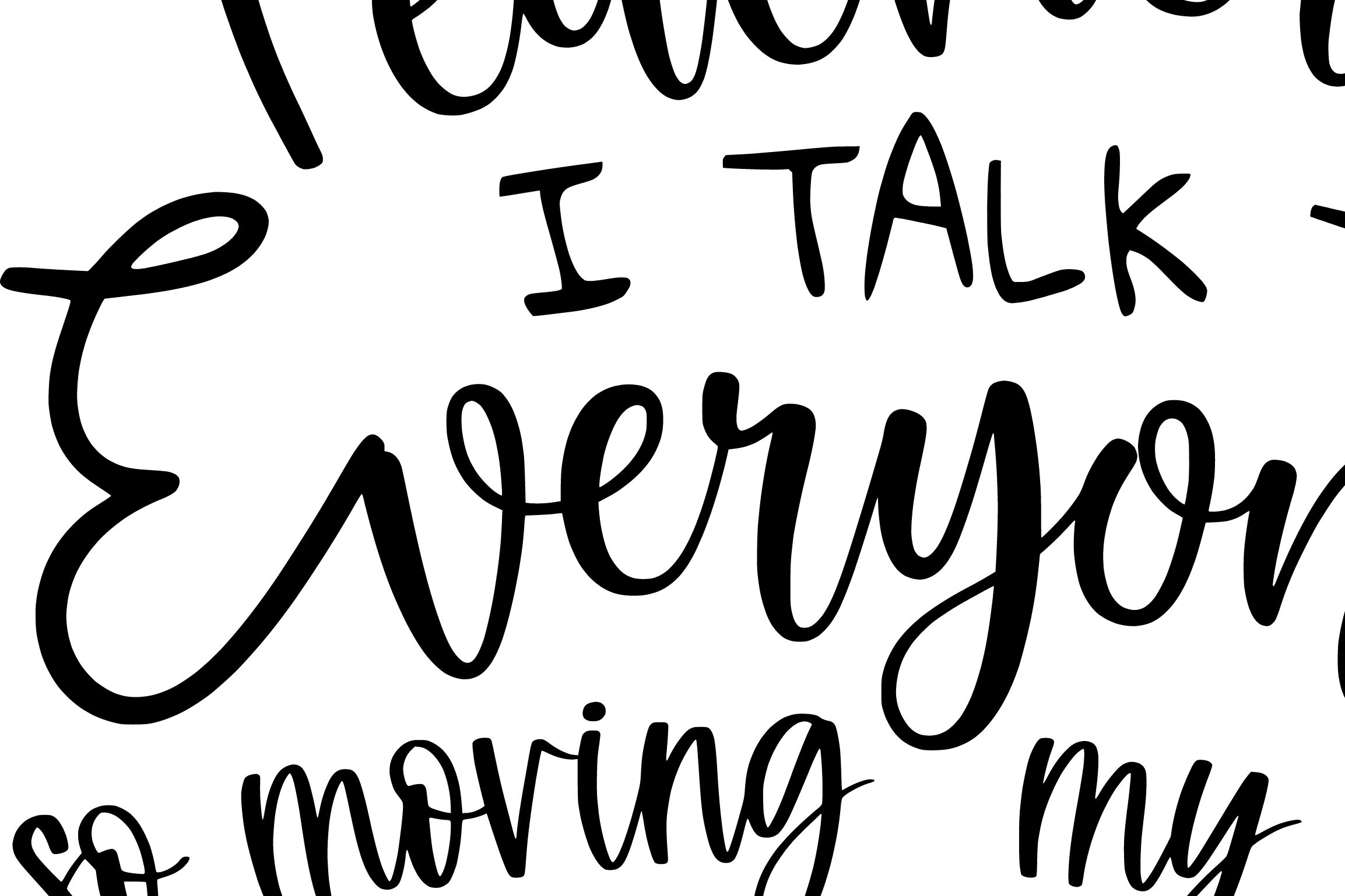 Dear Teacher I Talk to Everyone PNG SVG Files for Cricut Etsy