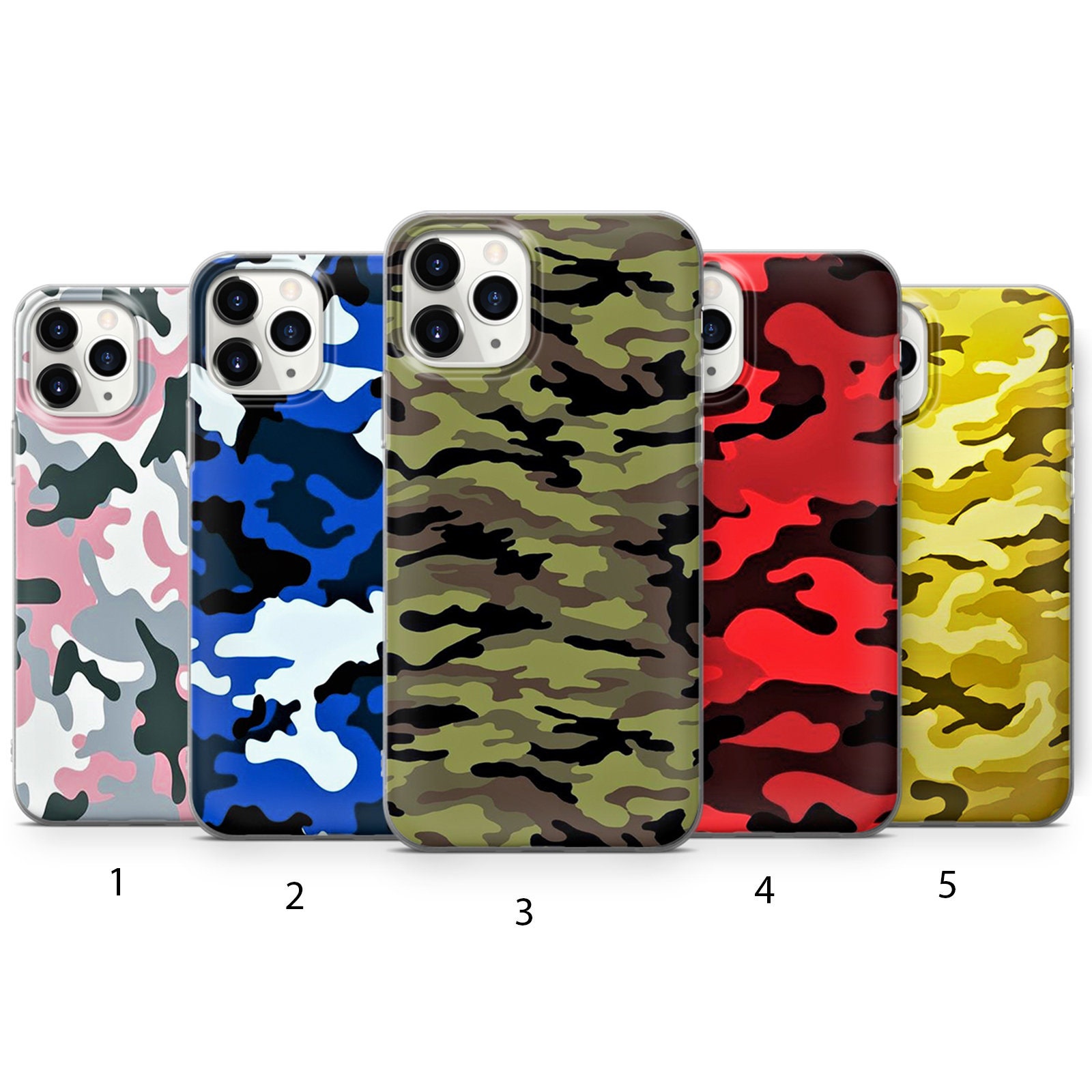 CAMO Army CAMOUFLAGE Phone Case Cover for Iphone Samsung and Etsy UK