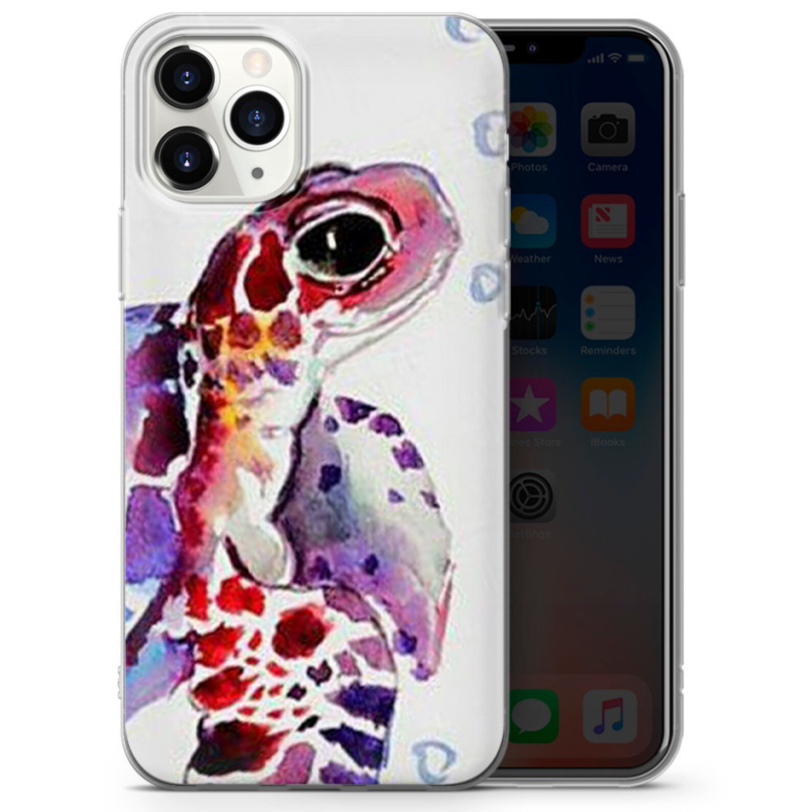 TURTLE Phone Case SEA TURTLE Phone Case Cover for Iphone Etsy