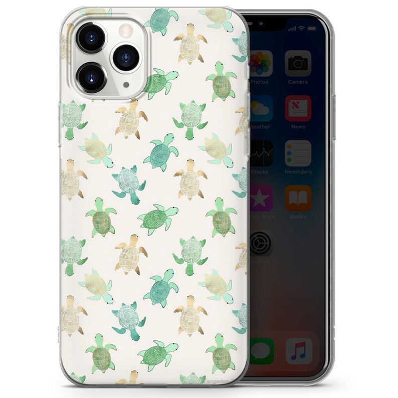 TURTLE Phone Case SEA TURTLE Phone Case Cover for Iphone Etsy
