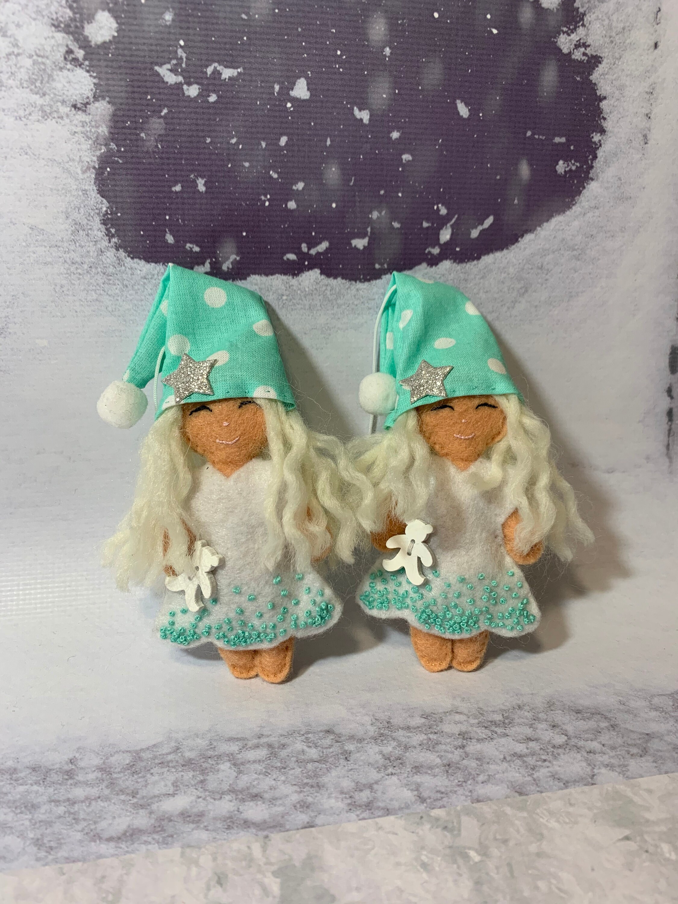 Christmas Tree Toys Christmas DecorHoliday Decor Textile | Etsy