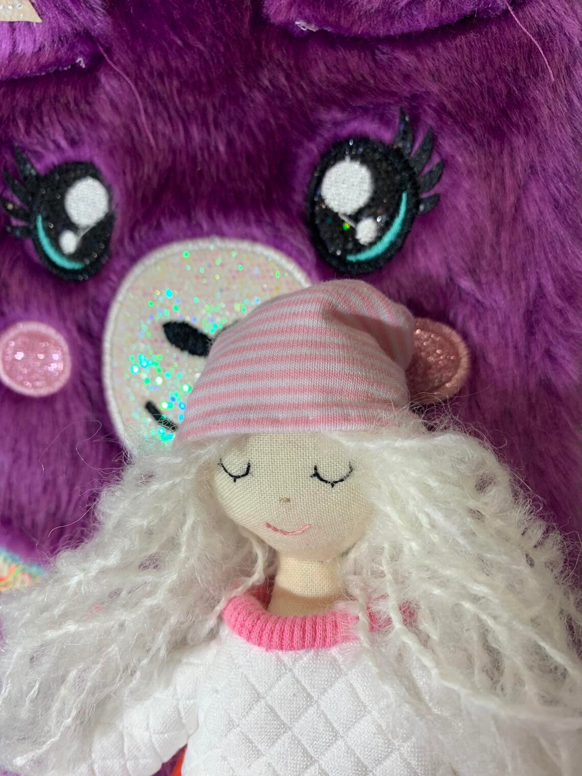 Doll Marshmallow handmade doll gift for girl doll with Etsy