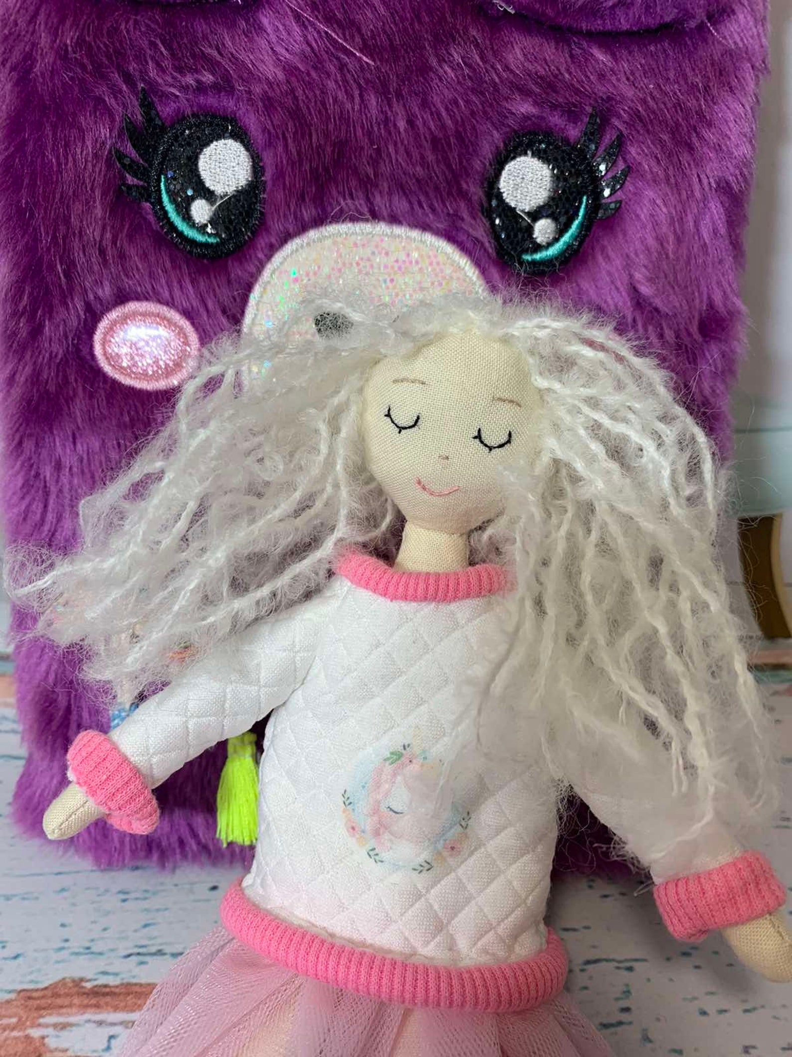 Doll Marshmallow handmade doll gift for girl doll with Etsy