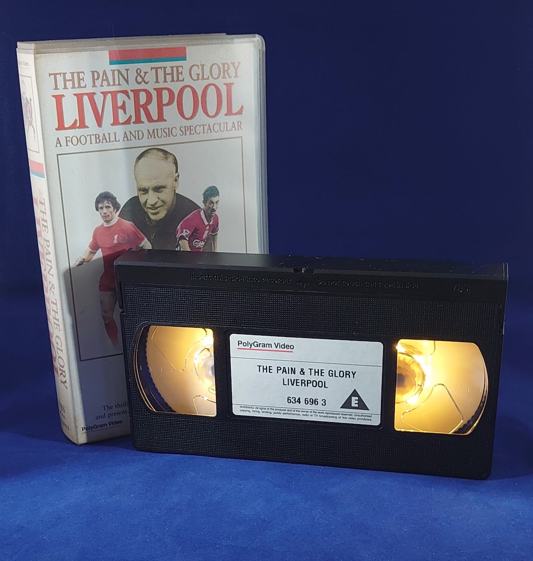 Liverpool FC VHS Nightlight in Warm Yellow Etsy UK