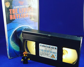 The Living Daylights VHS Nightlight - Retro Bond Gift