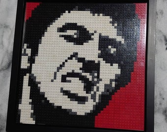 Lego mosaic of Al Pacino