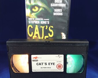 Cats Eye VHS double light in yellow and green Stephen King