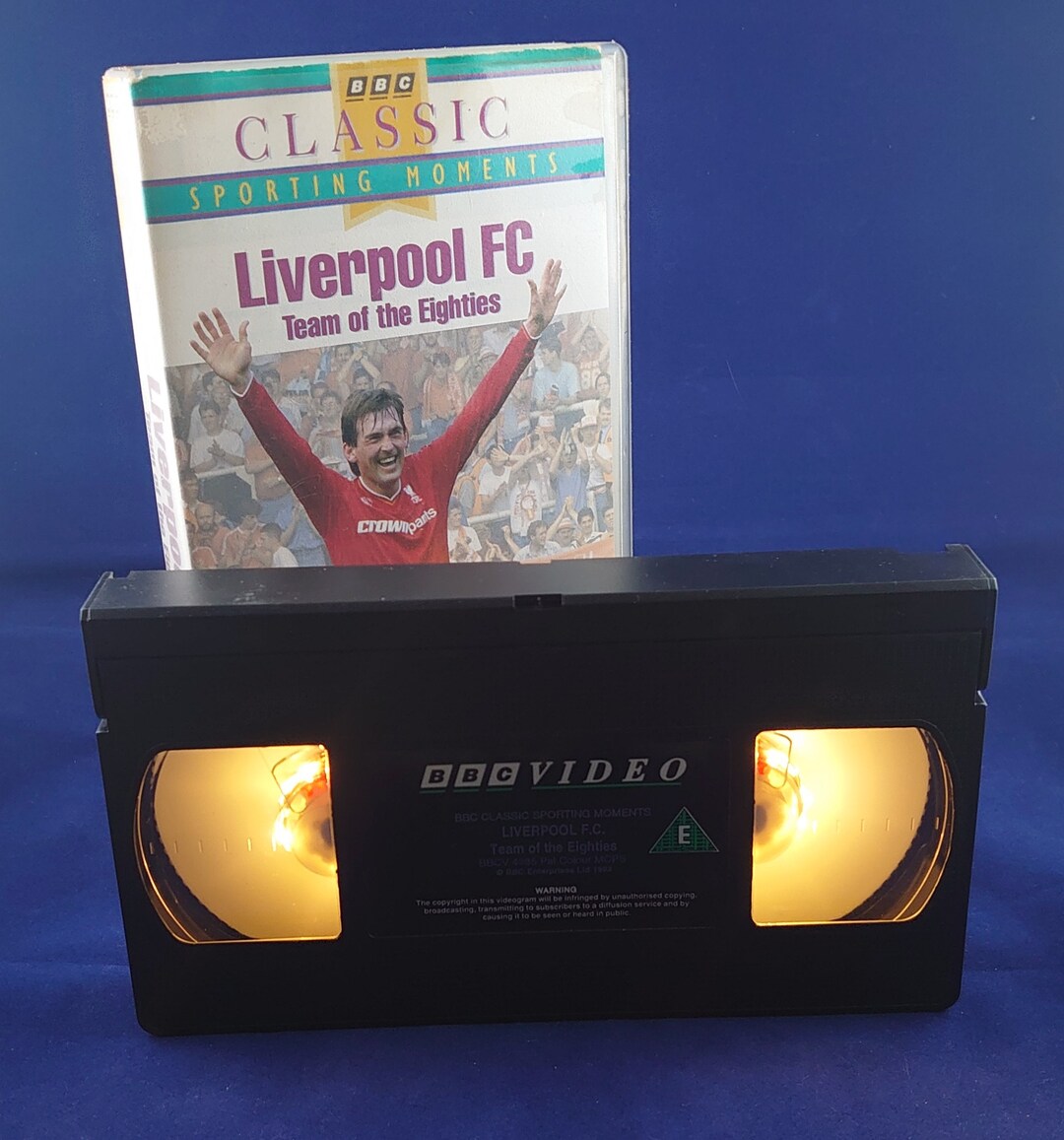 Classic Liverpool FC VHS Nightlight in Warm Yellow Etsy