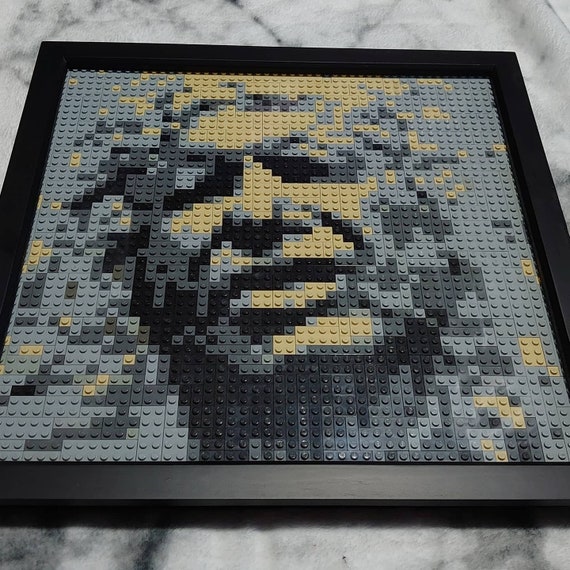 Han Solo in Carbonite Lego Mosaic - Etsy