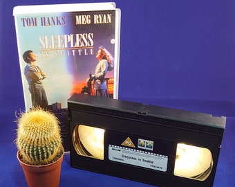 Sleepless in Seattle VHS nightlight retro