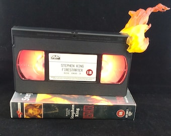 Firestarter VHS nightlight