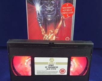 Army of Darkness VHS nightlight