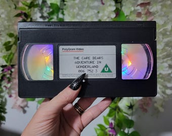 Care Bears Adventure in Wonderland multi colour vhs light