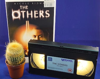 VHS nightlight of The Others. Horror gift