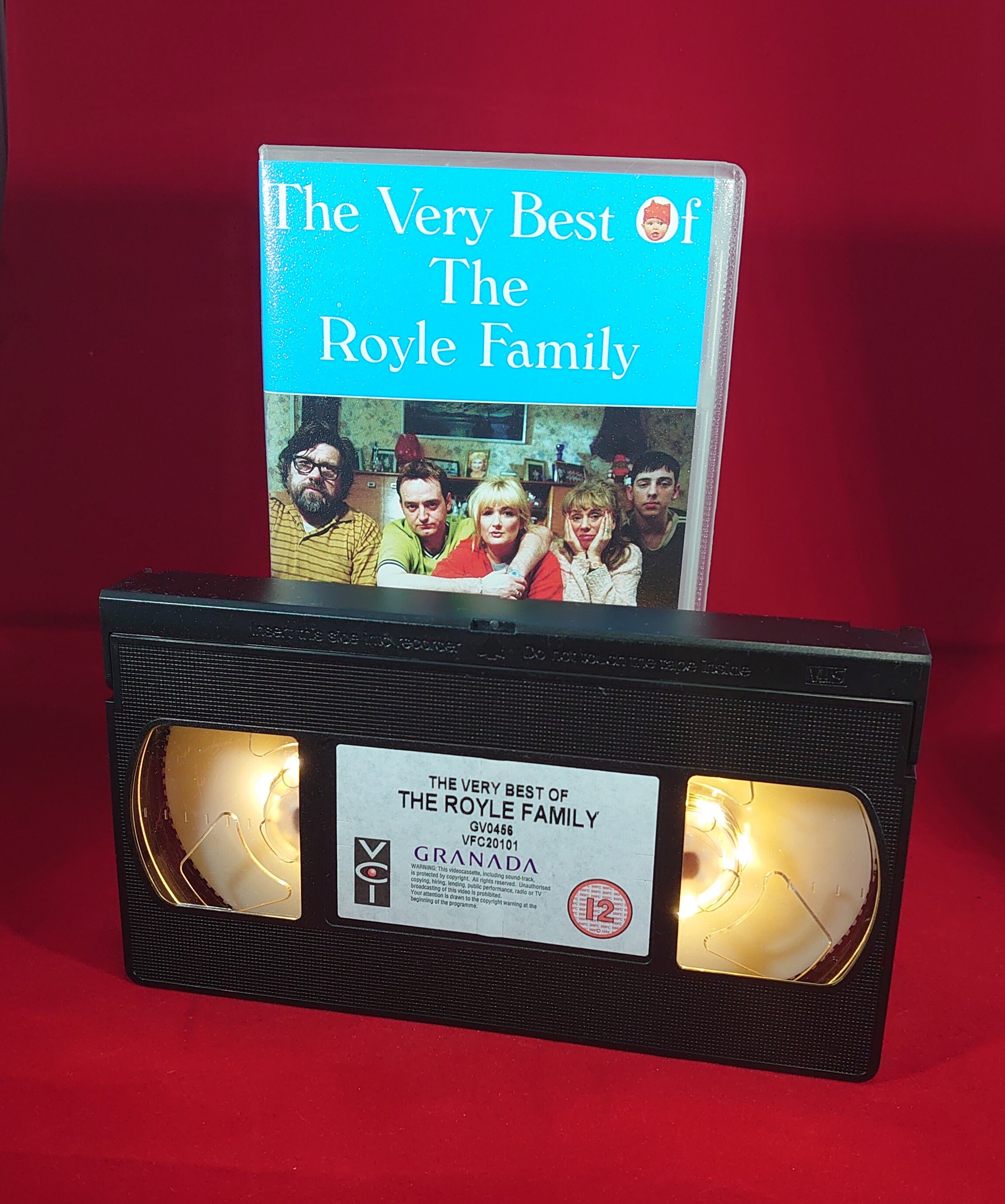 VHS Nightlight of the Very Best of the Royal Family TV Show in Warm