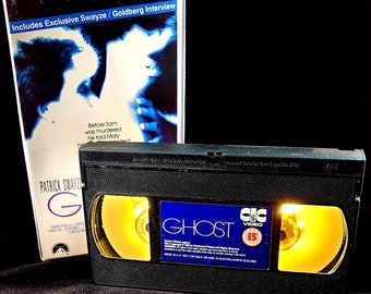 Ghost VHS nightlight retro gift
