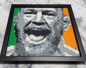 Conor McGregor Lego mosaic UFC art
