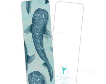 Whale Shark Bookmark: Ocean Marinelife Gift
