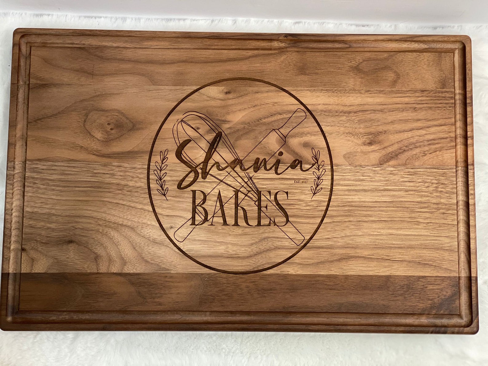 Custom Company Logo Cutting Board Engraved Cutting Board Etsy